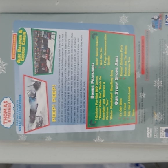 Thomas & Friends Thomas’ Snowy Surprise & Other Adventures DVD - Picture 2 of 3